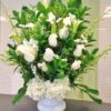 tribute funeral flower arrangement